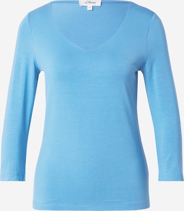T-shirt s.Oliver en bleu : devant