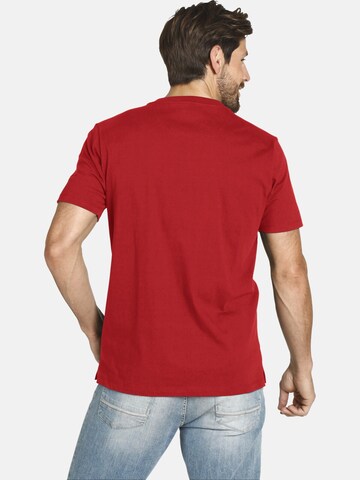 Jan Vanderstorm T-Shirt ' Krister ' in Rot