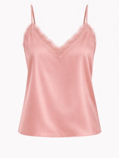 Worldclassca Top 'Spaghetti Lace Trim Top'‌‌‌‌‌‌‌ in pastellpink, Produktansicht