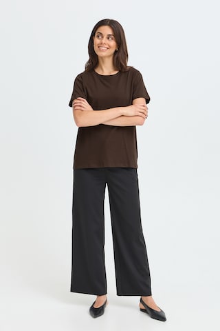 Fransa Shirt 'Zashoulder 1' in Brown