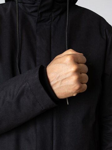 Veste mi-saison 'Sailor Long' Fat Moose en noir