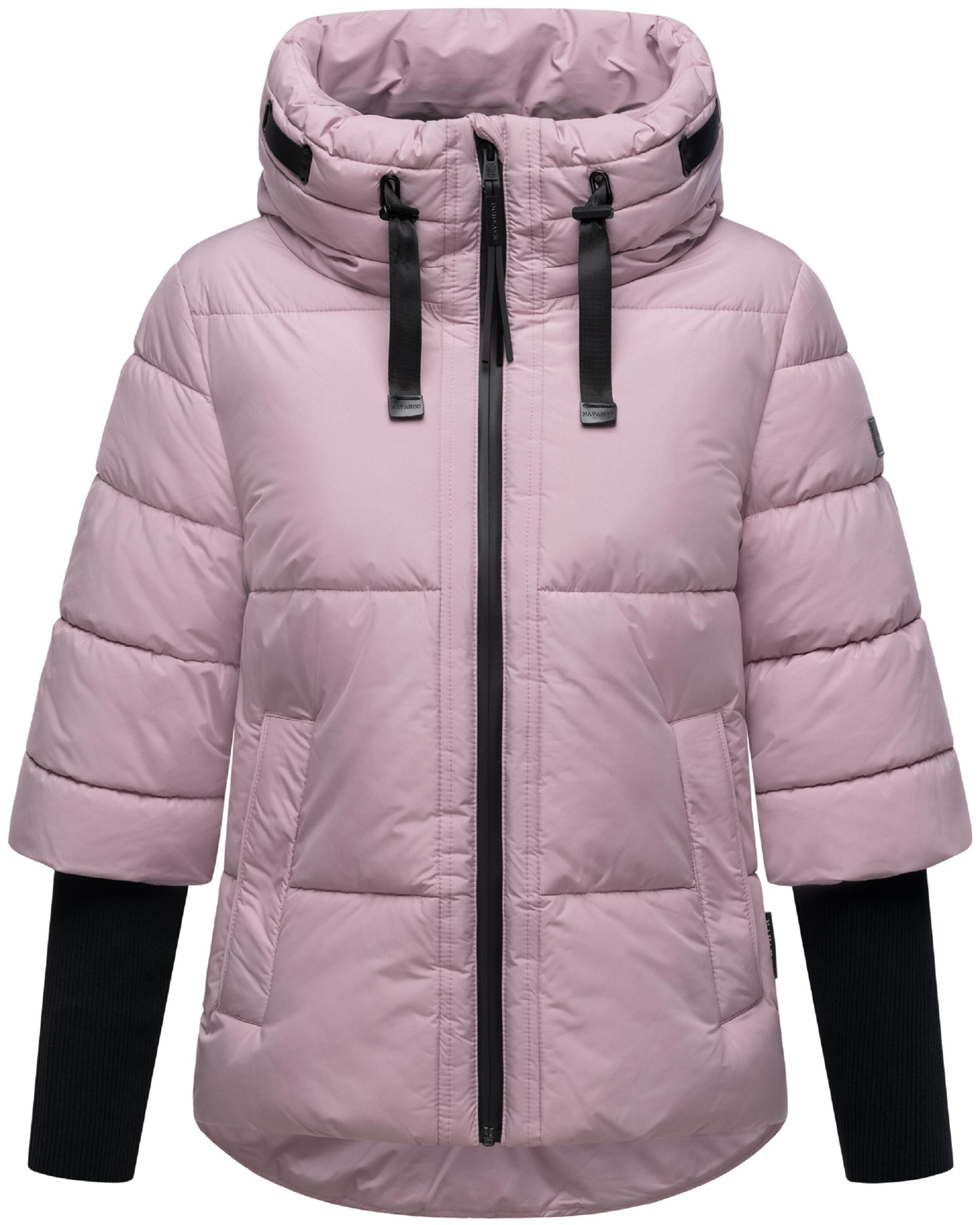 NAVAHOO Winter jacket 'Lotusherz XIV' in Pink