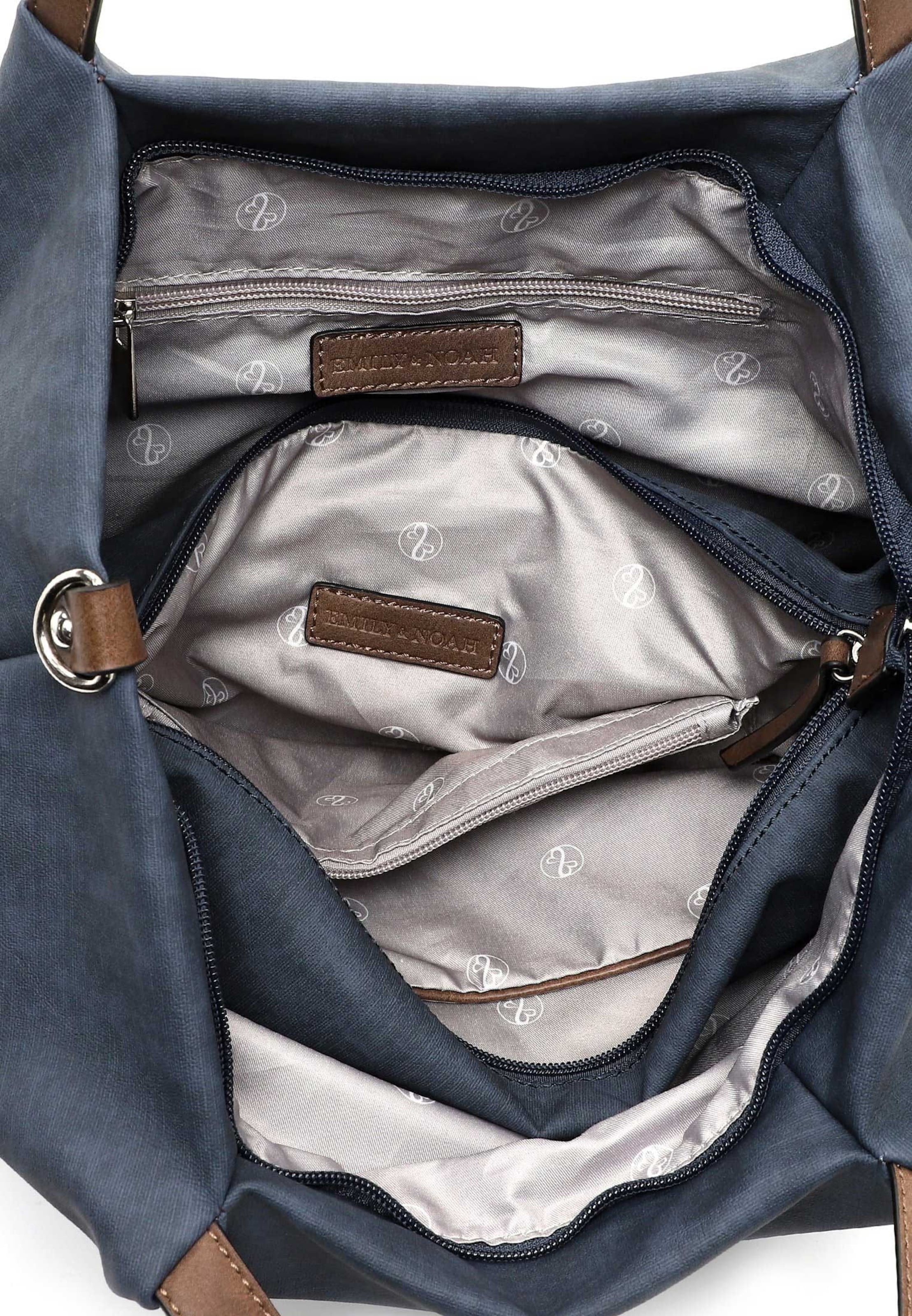 Emily & Noah Nákupní taška 'Elke' – modrá