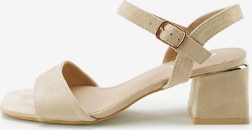 Findlay Strap sandal 'AMLIA' in Brown: front