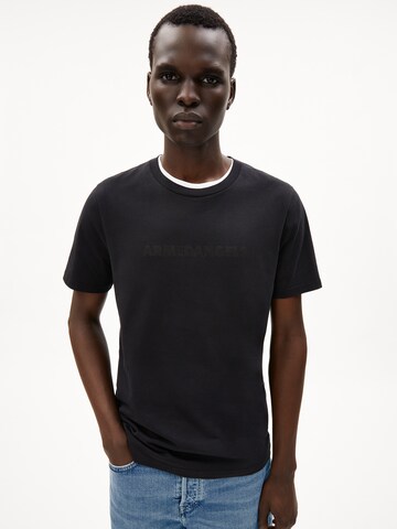 ARMEDANGELS T-Shirt JAAMES (GOTS) in Schwarz: Vorderseite