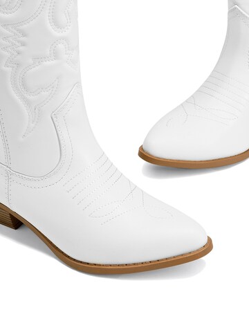 Boots 'DREAM PAIRS Klassische stiefel für Damen' Dream Pairs en blanc