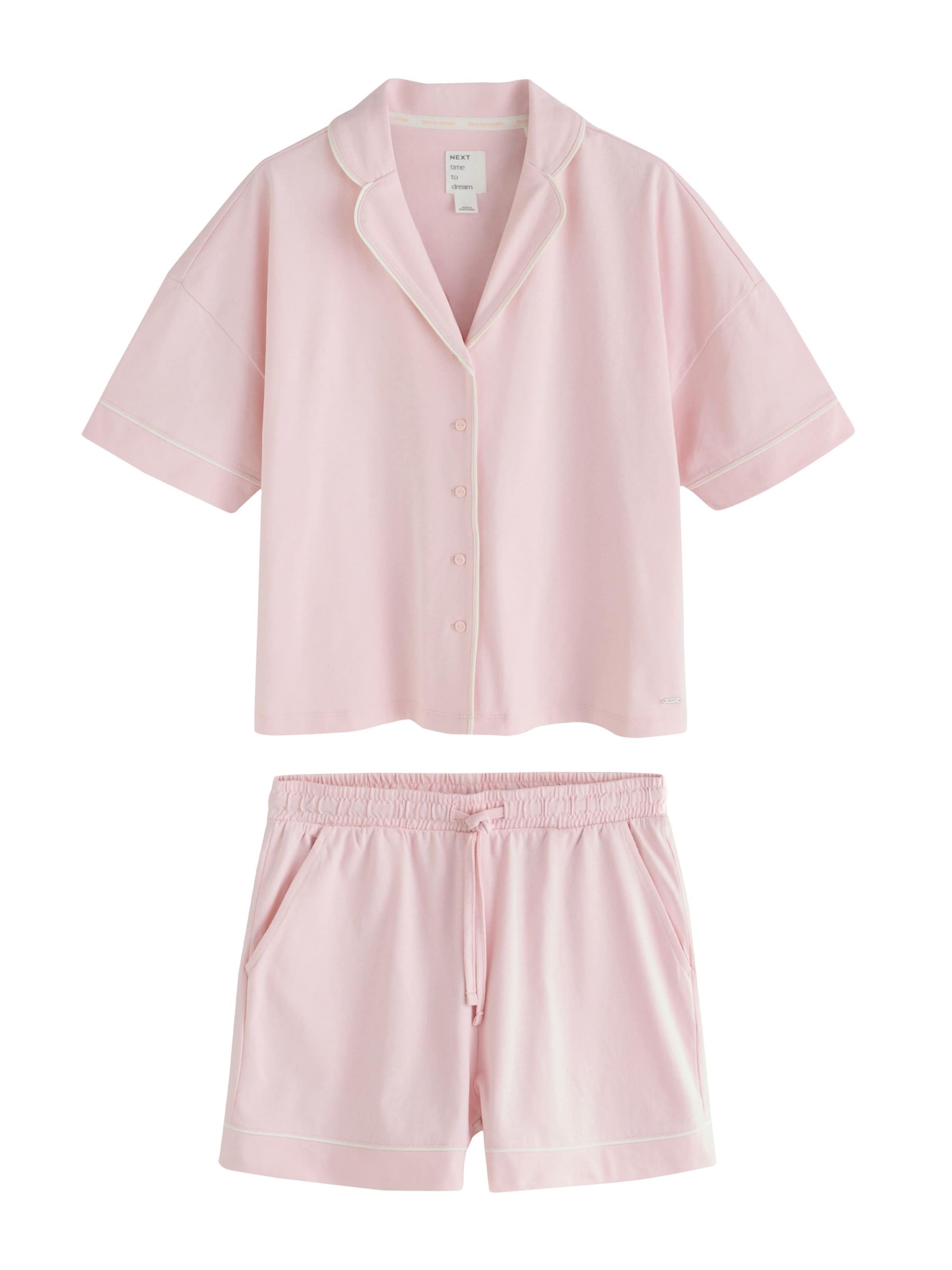 Next - Calções de pijama em rosa: frente