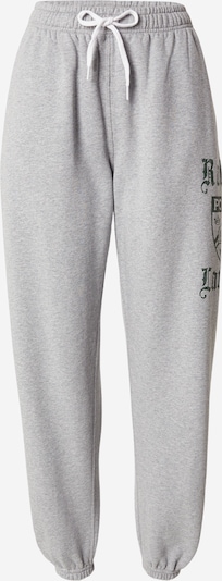 32 dydžio Kelnės 'SEASONAL FLEECE' iš Polo Ralph Lauren, spalva – margai pilka / tamsiai žalia, Prekių apžvalga