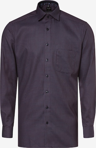 OLYMP Comfort fit Business Shirt in Purple: front