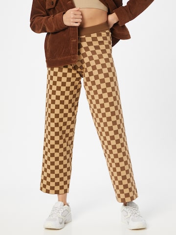 Daisy Street Pants in Brown: front