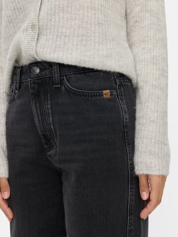 CAMEL ACTIVE Loosefit Barrel Jeans mit Gürtelschlaufen in Schwarz