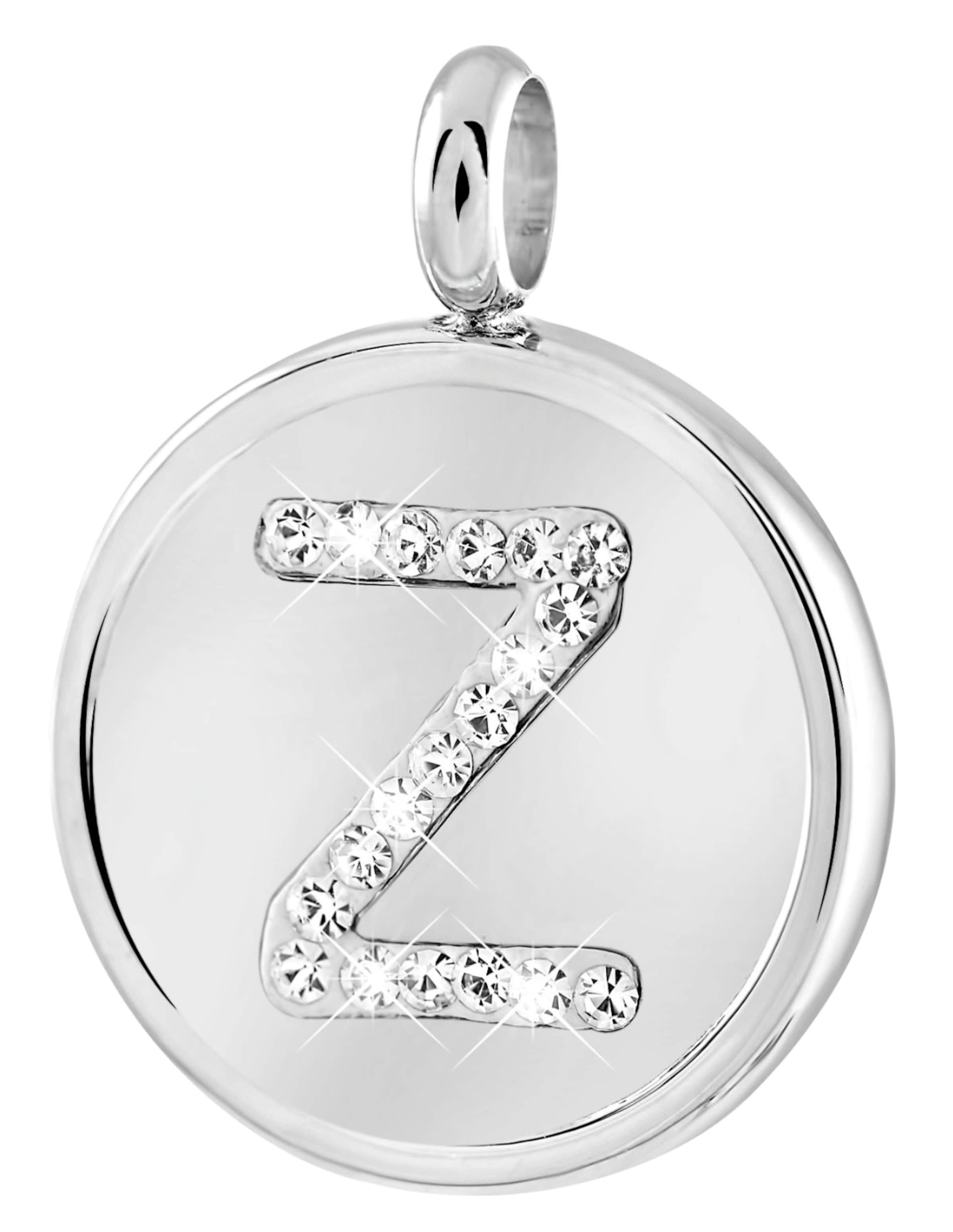 Pendentif Lucardi en argent : devant