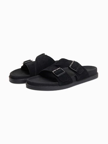 Ombre Pantolette‌‌‌‌‌‌‌ in Schwarz