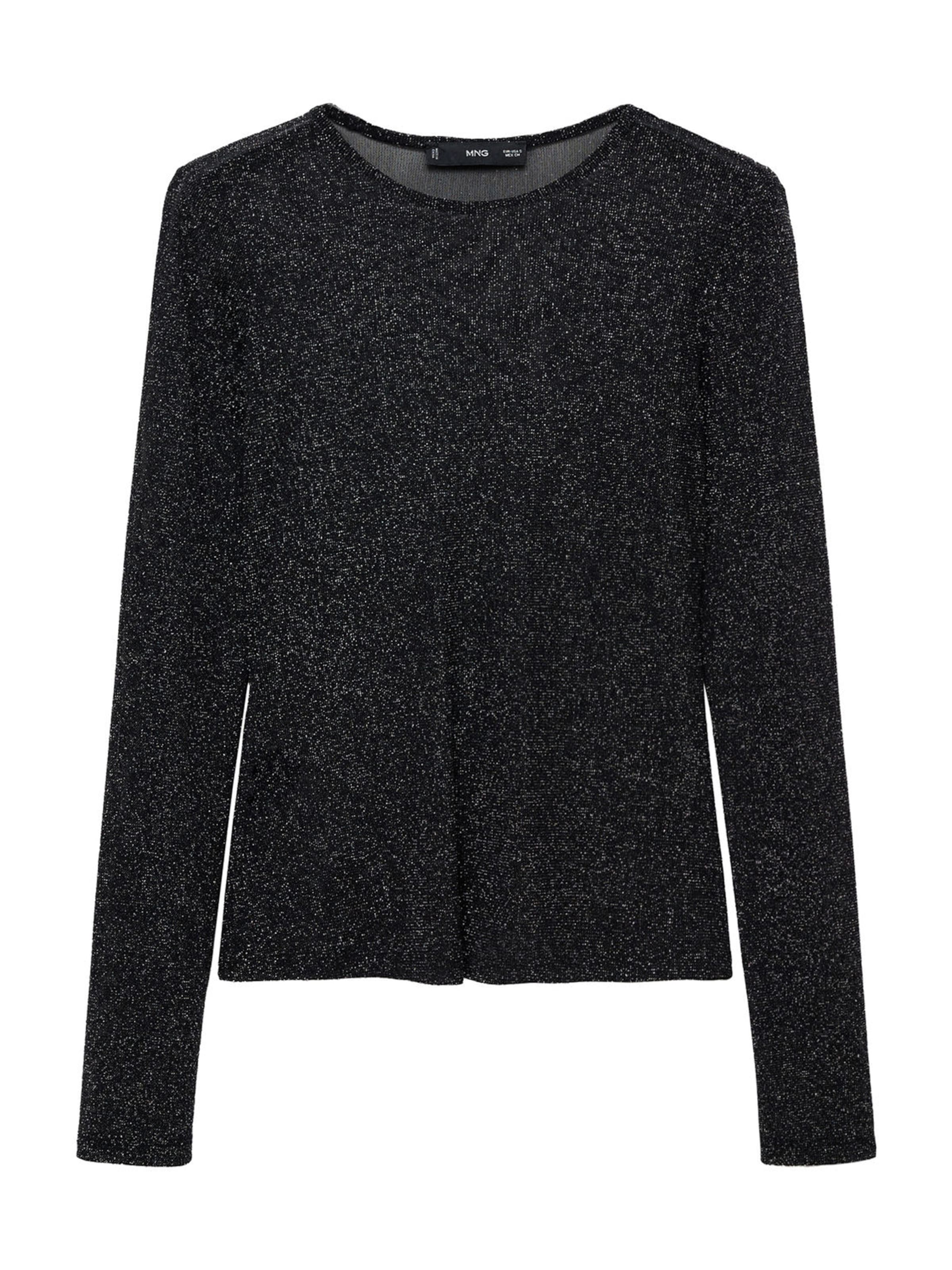 MANGO Koszulka 'XASTRAL' w kolorze czarny: przód