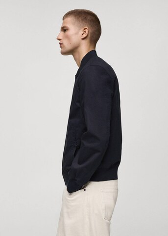 MANGO MAN Between-Season Jacket 'Jon' in Blue