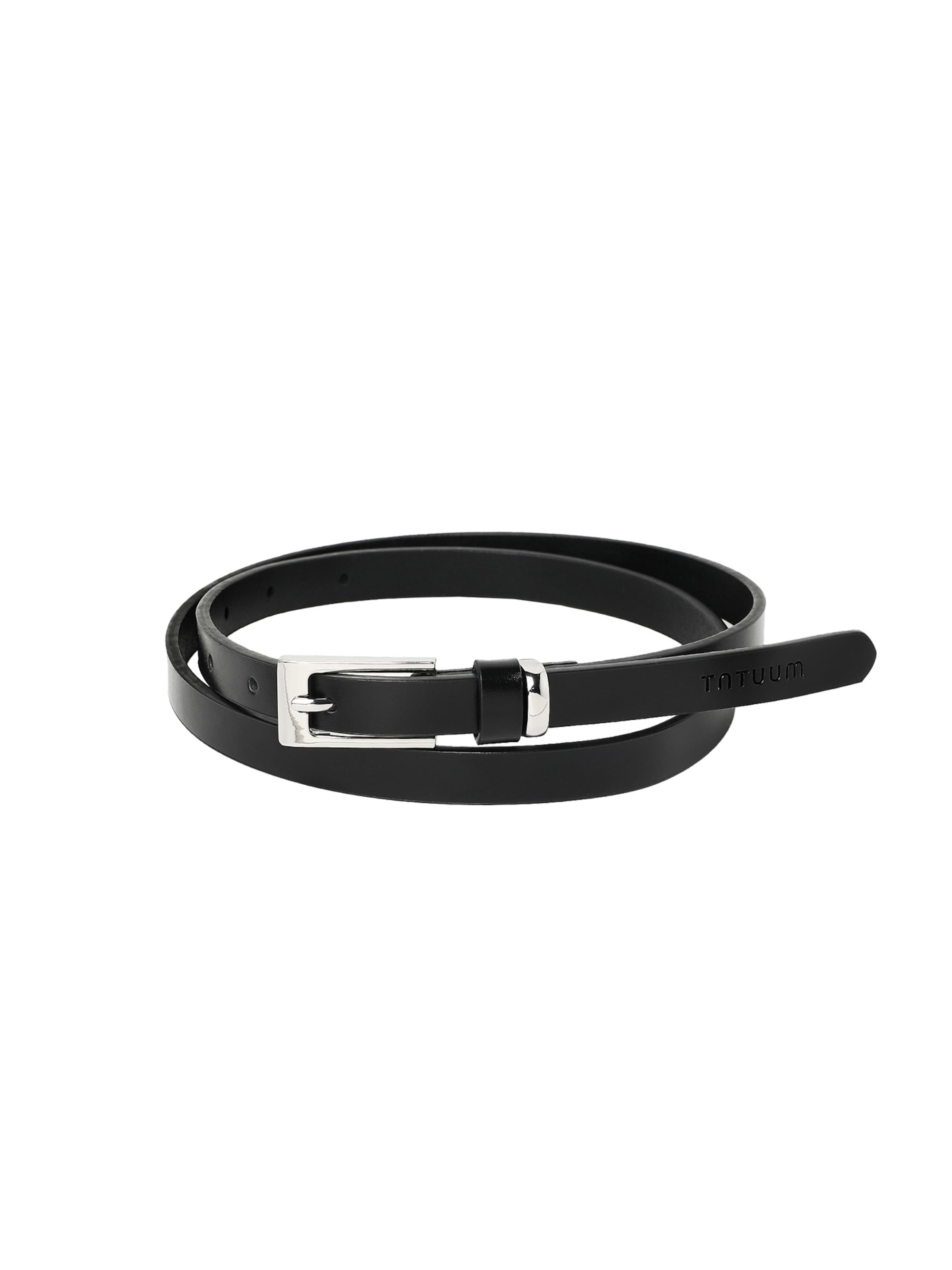 Ceinture 'Karnilo' TATUUM en noir : devant