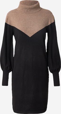 Robes en maille 'Kerry' VILA en noir : devant