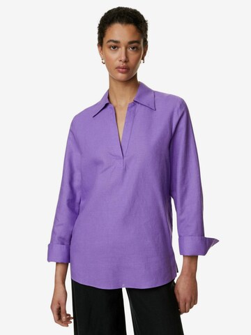 Camicia da donna di Marks & Spencer in lilla: frontale
