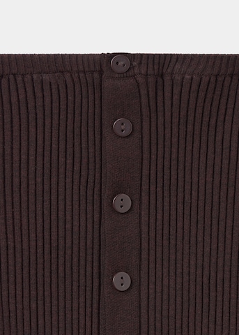 MANGO Stricktop 'AZUCENA' in Braun