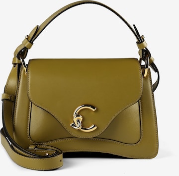 Coccinelle Schultertasche 'Me' in Grün: Vorderseite