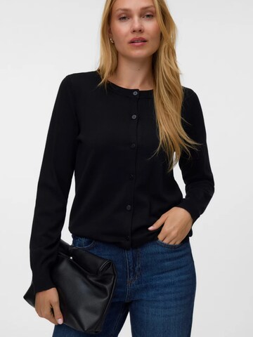 VERO MODA Gebreid vest '10346655' in Zwart