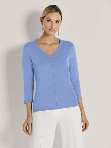 Pull-over MADELEINE en bleu : devant