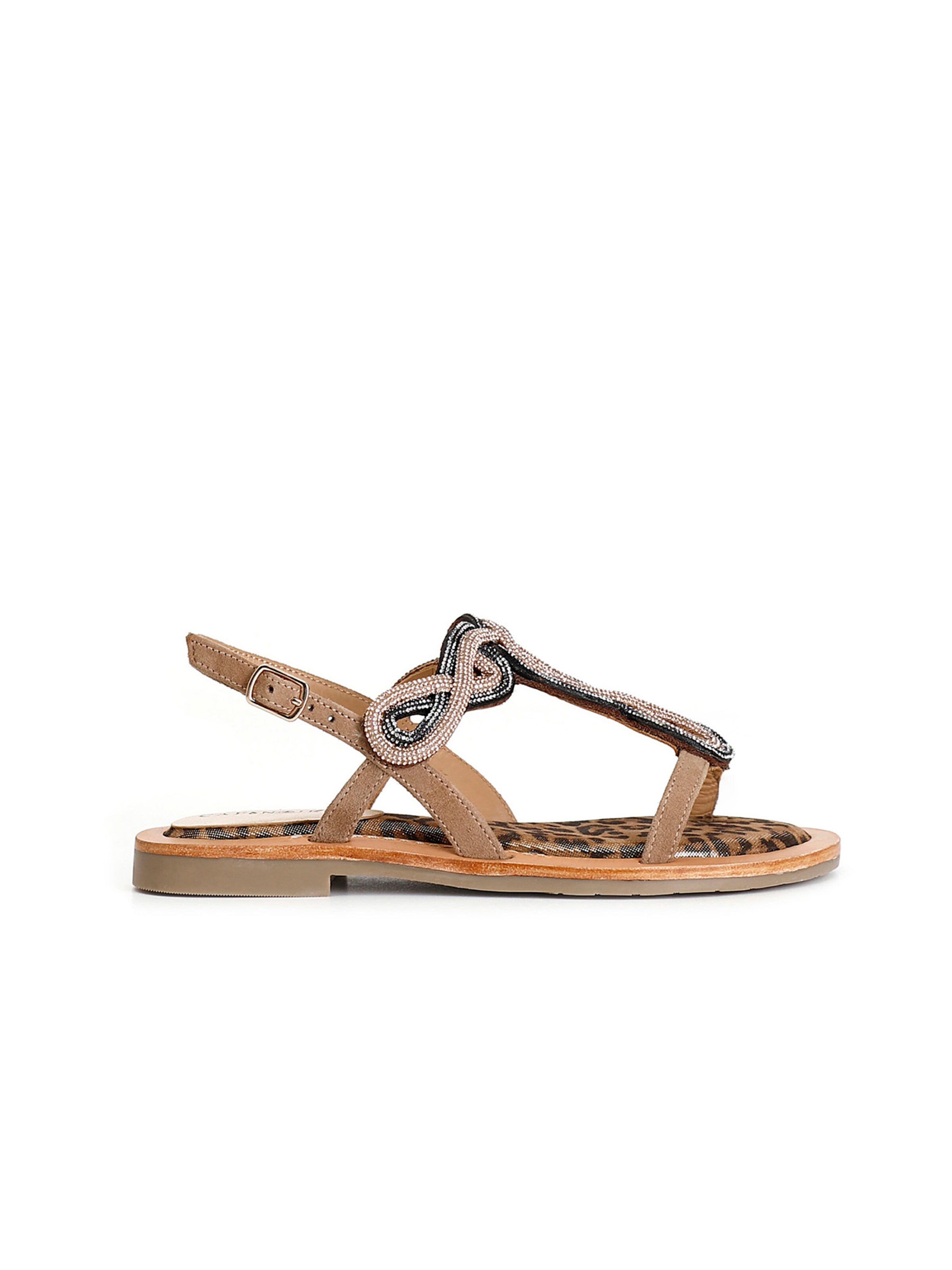 Sandales CAFè NOIR en bronze : devant