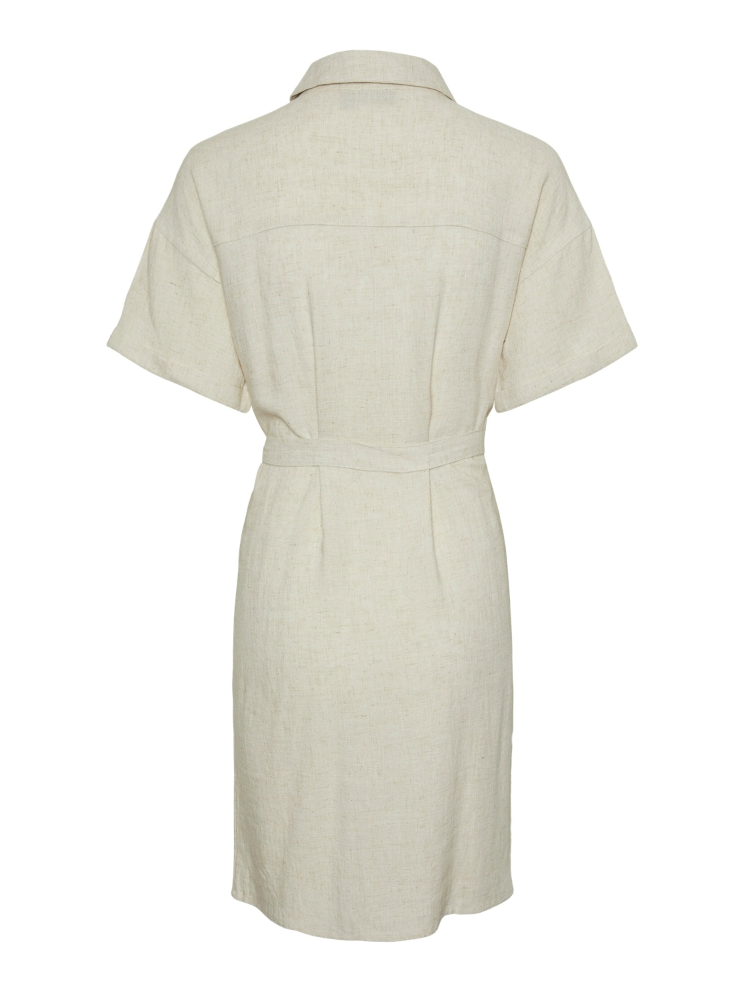 PIECES Skjortklänning 'Vinsty' i beige