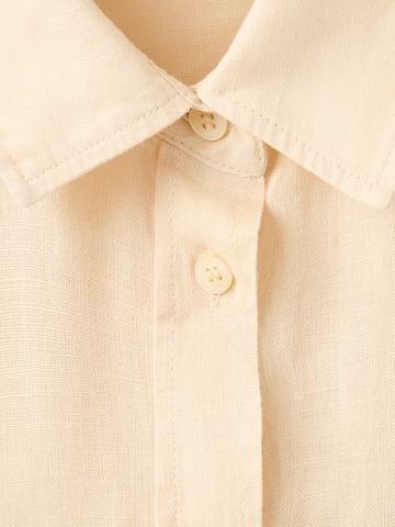 MANGO Bluse 'LINO' in Gelb