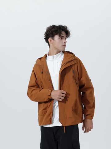 Youthup Outdoor jacket in Brown