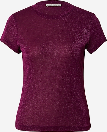 T-shirt 'KOALE' DRYKORN en violet : devant