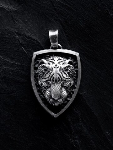 REYTEL Pendant 'ТHЕ TIGER' in Silver: front