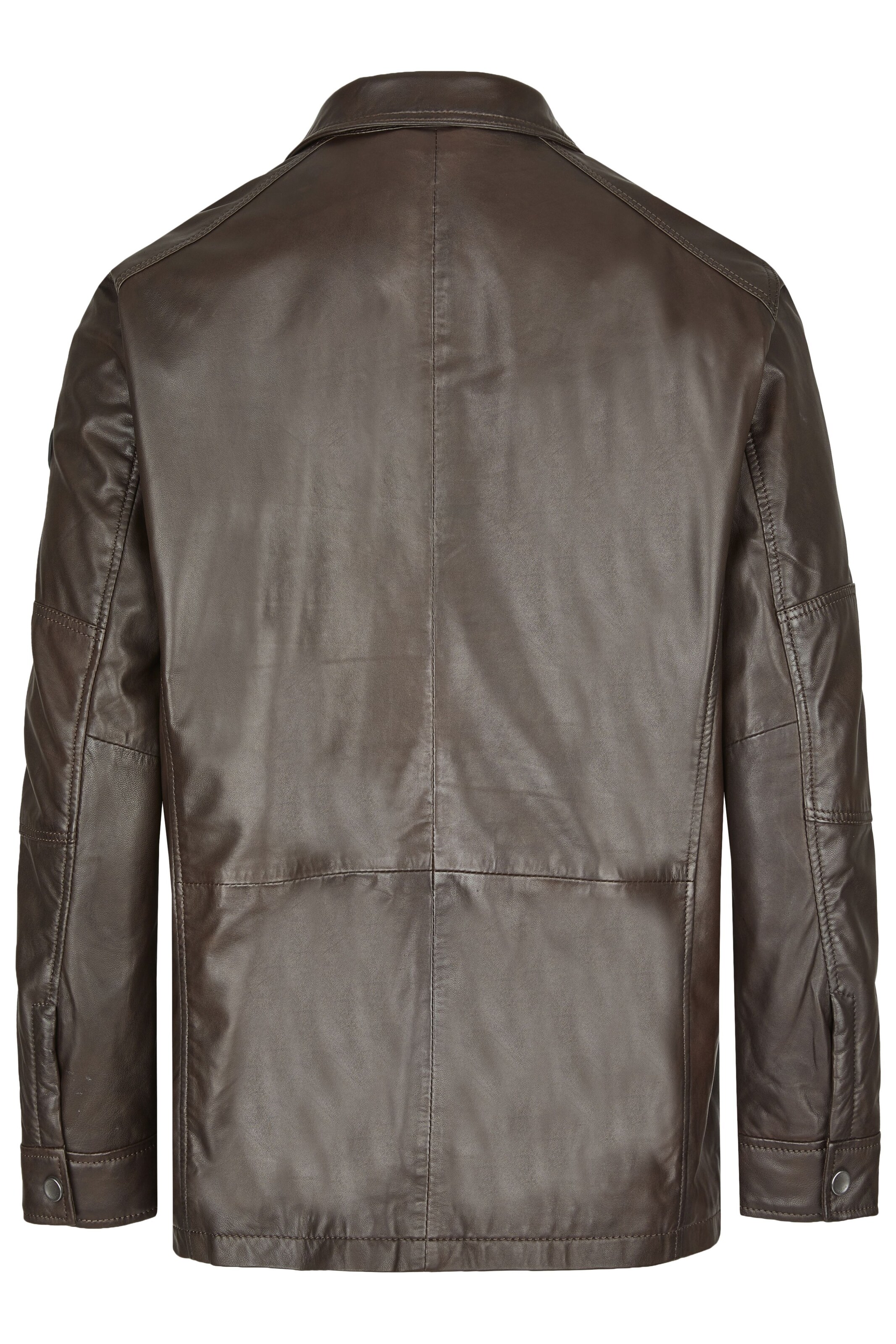 bugatti Lederjacke 'BUDavid' in Braun