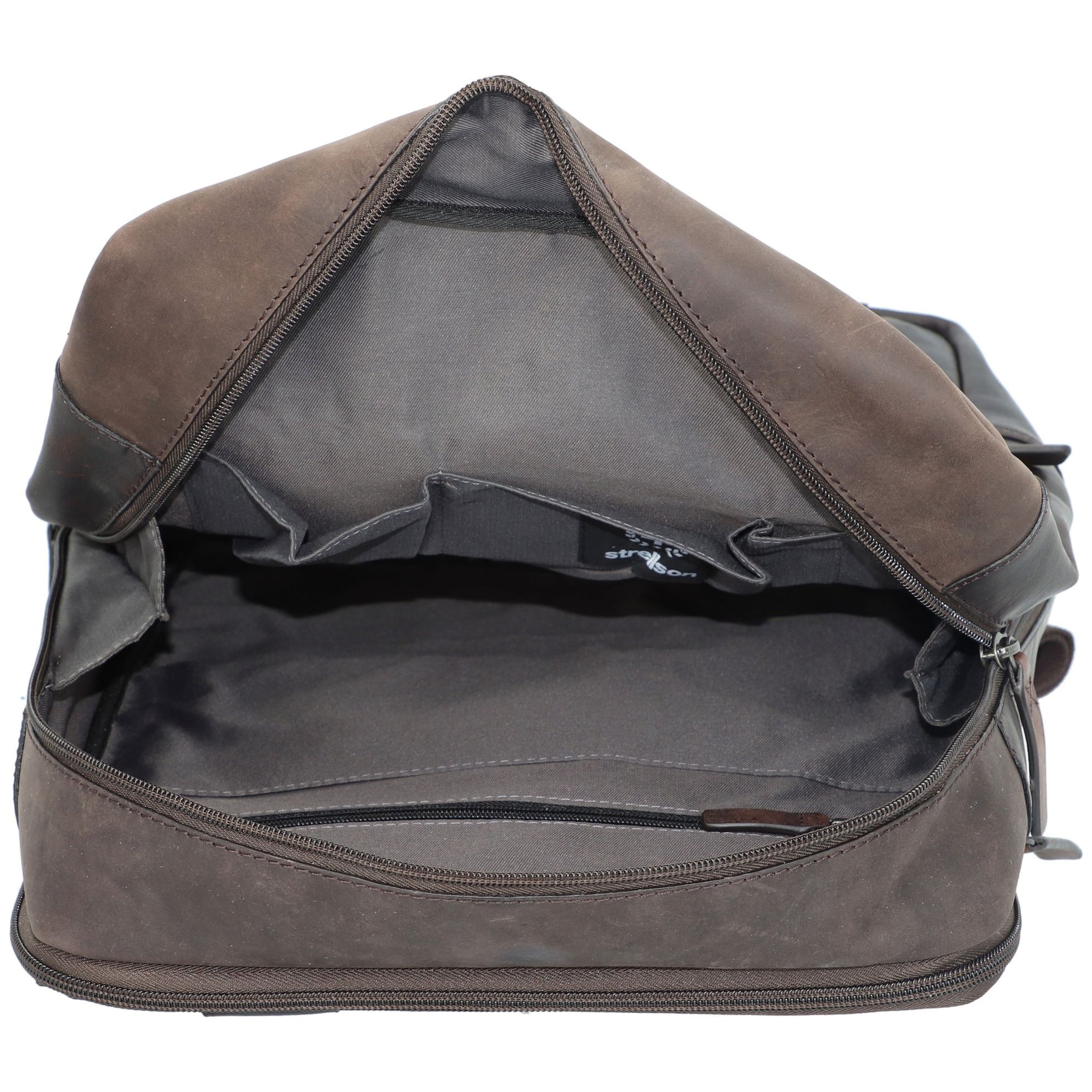 STRELLSON Backpack 'Brick Lane Josh' in Brown