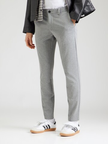 Only & Sons - Slimfit Pantalón chino 'ONSMARK' en gris: frente