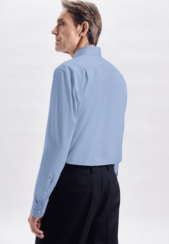 SEIDENSTICKER Regular fit Business Shirt in Blue