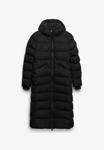 Superdry & Co Wintermantel in Zwart