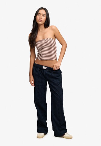 Loosefit Pantalon Superdry & Co en bleu