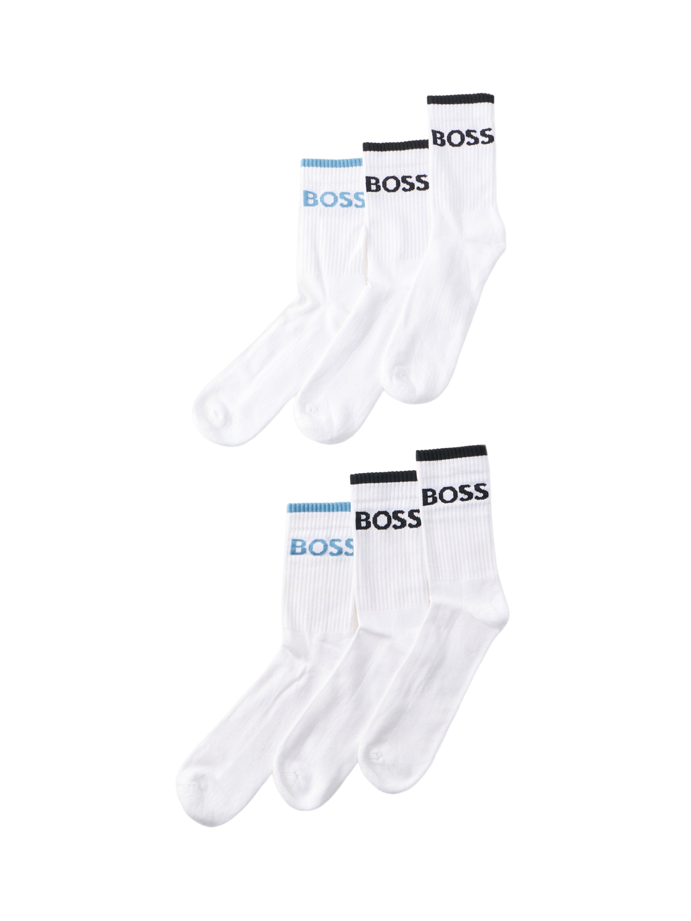 BOSS - Meias em branco: frente