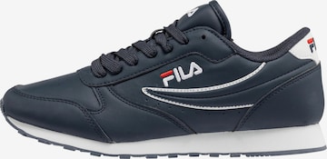 Baskets basses 'ORBIT low' FILA en bleu : devant