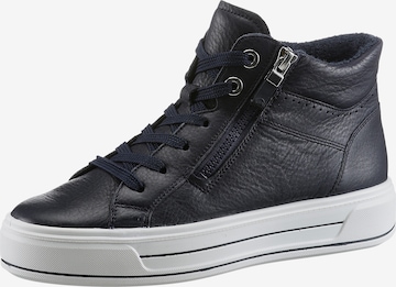 ARA High-Top Sneakers in Blue: front