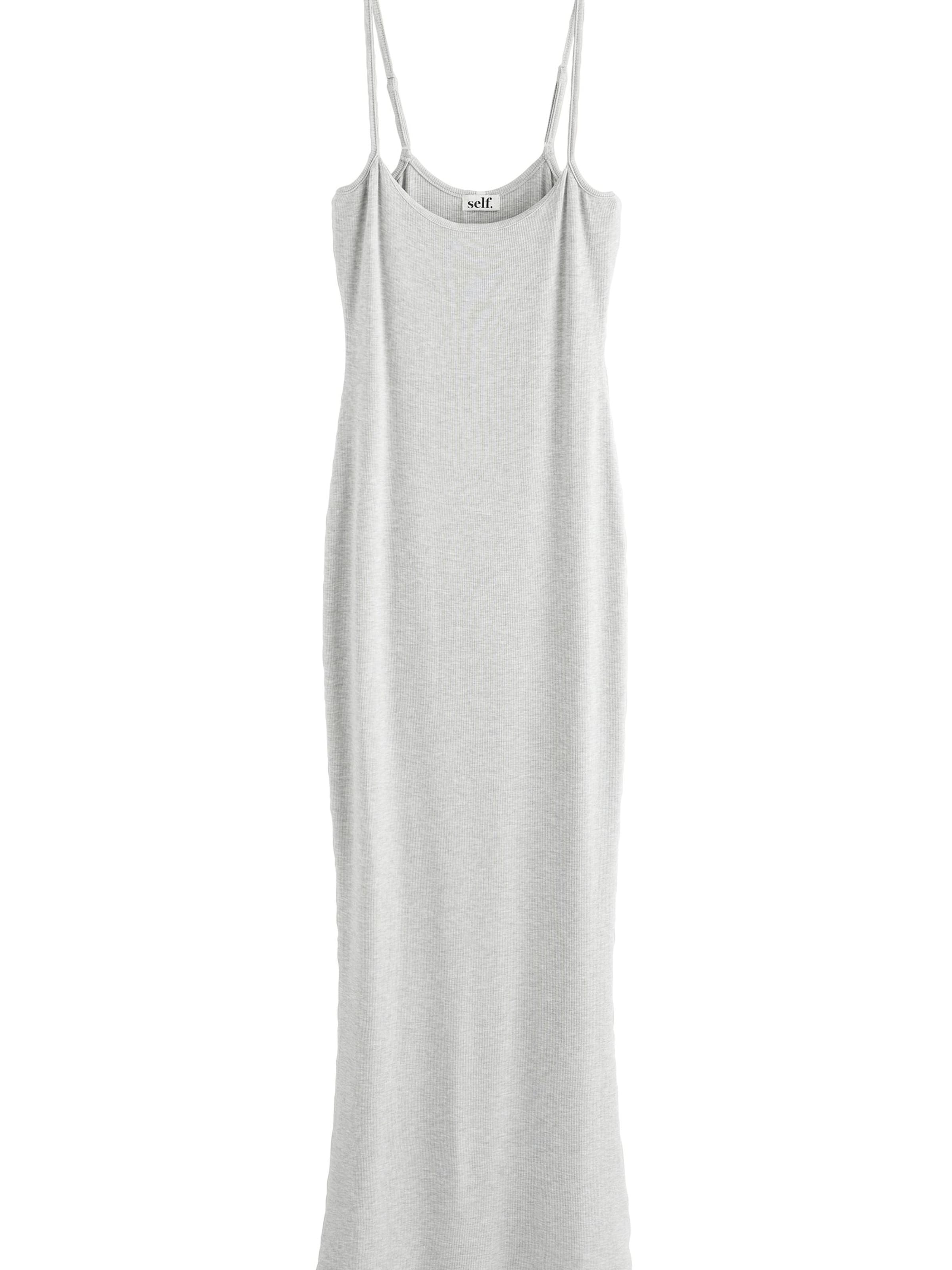 self. Kleid in Grau: Vorderseite