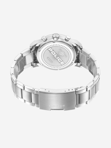 POLICE Analoog horloge 'Polysh' in Zilver
