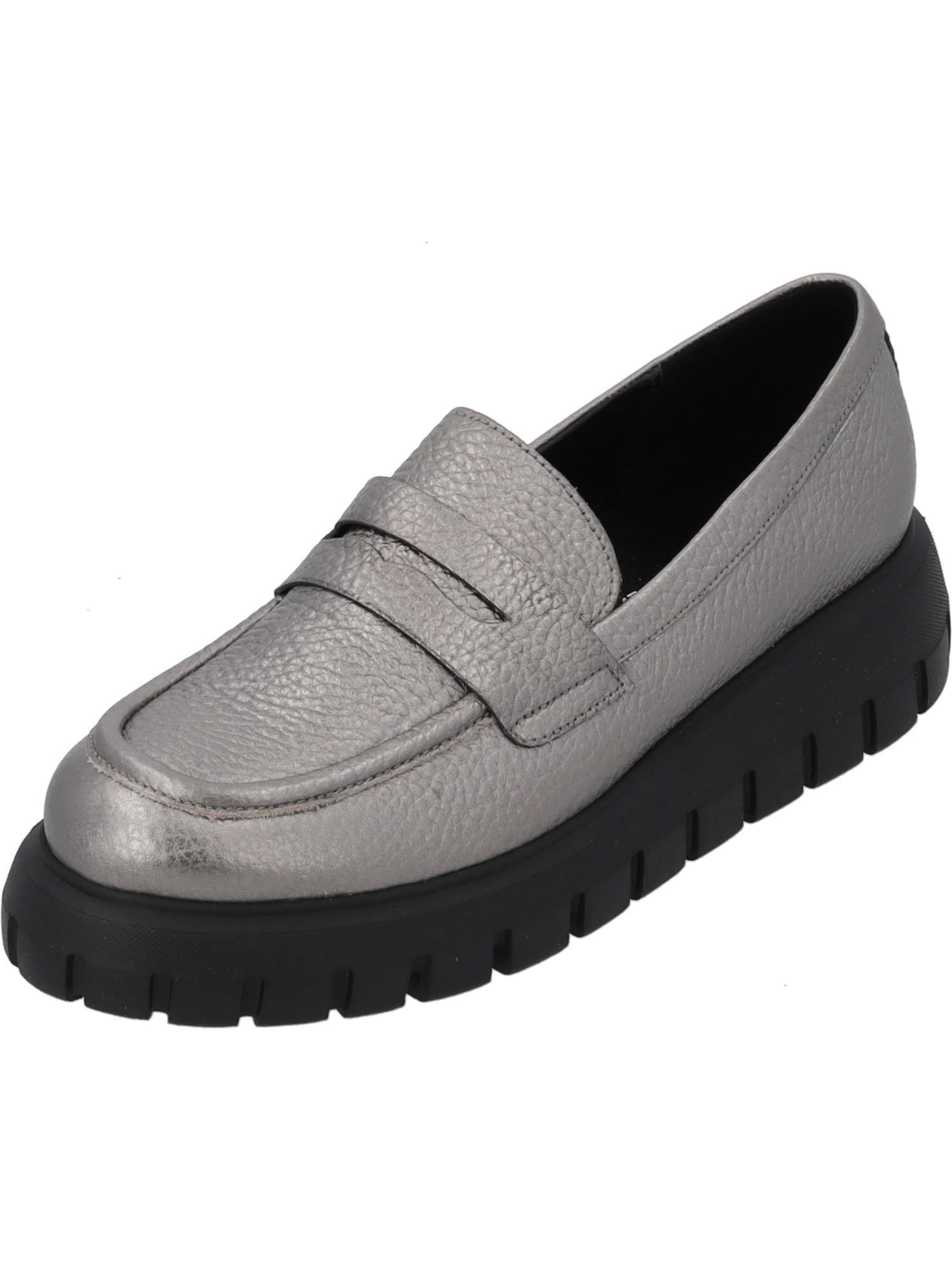 GABOR Slipper in Grau: Vorderseite