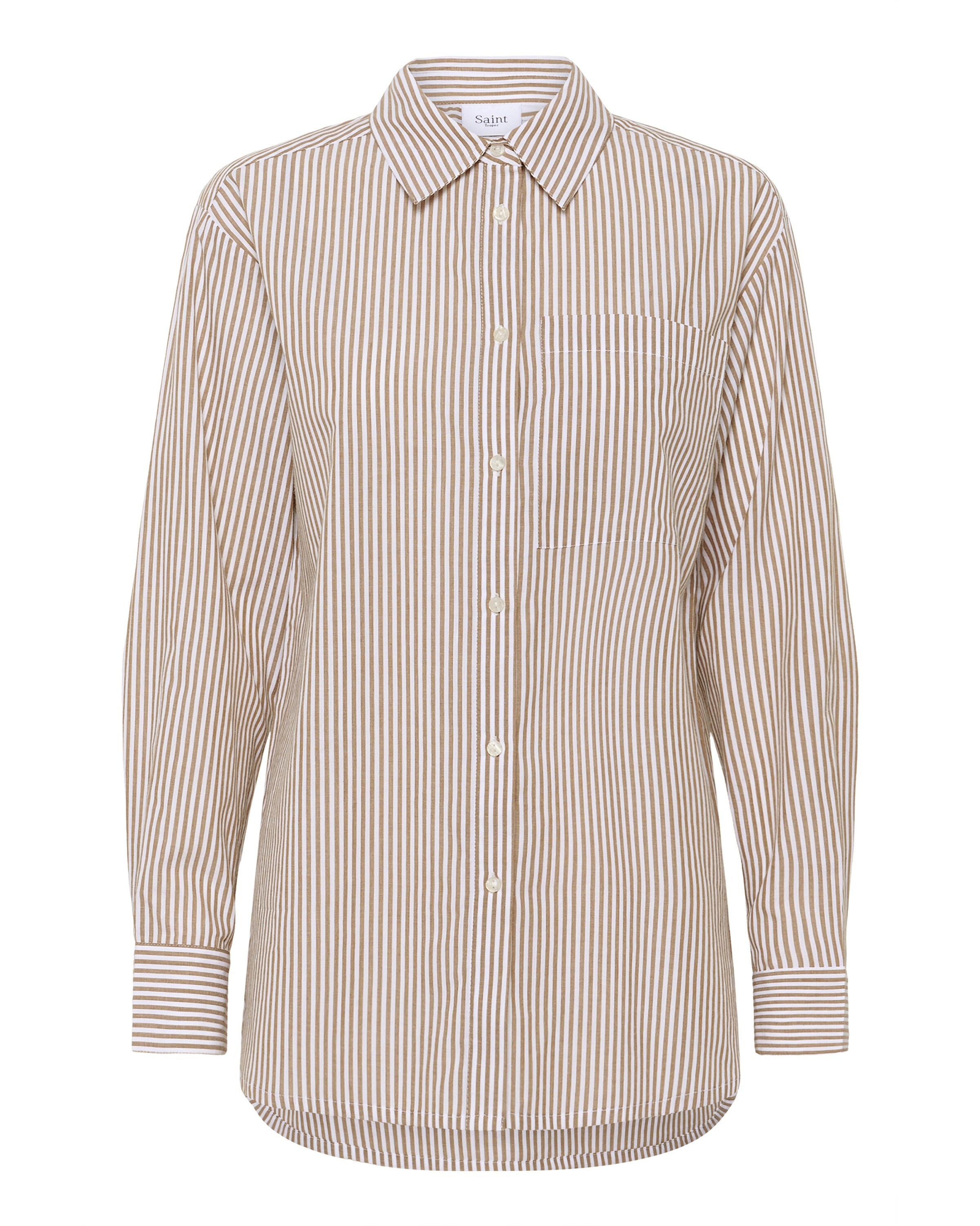 SAINT TROPEZ Bluse 'Marley' i M i chamois, Produktvisning