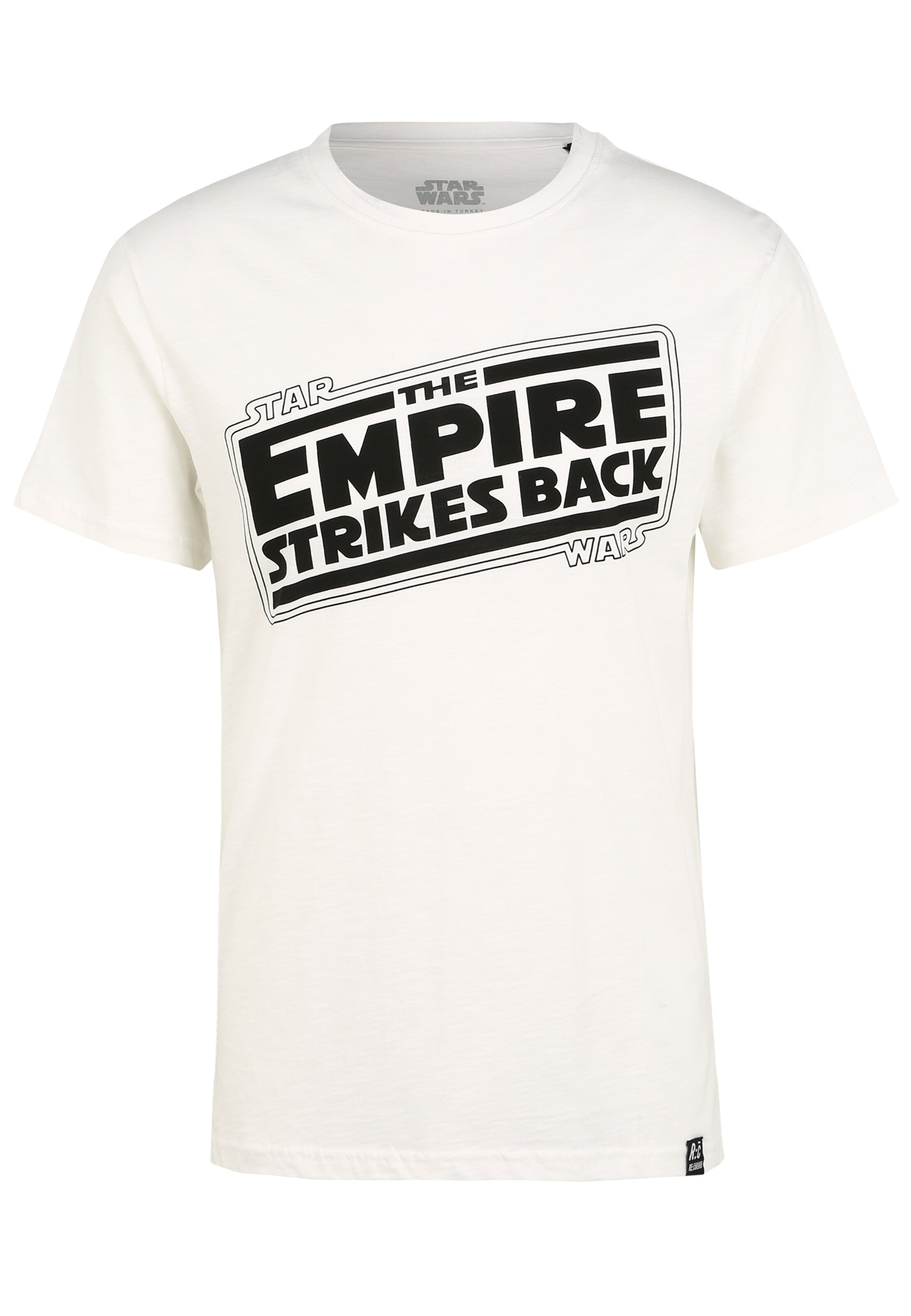 Recovered Shirt 'Star Wars Empire Strikes Back' in White: front