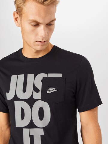 melns Nike Sportswear T-Krekls
