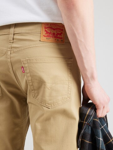 Slimfit Jeans '511' di LEVI'S ® in beige