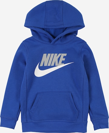 Nike Sportswear Sweatshirt in Blauw: voorkant