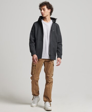 Giacca di felpa 'Code Tech' di Superdry in grigio